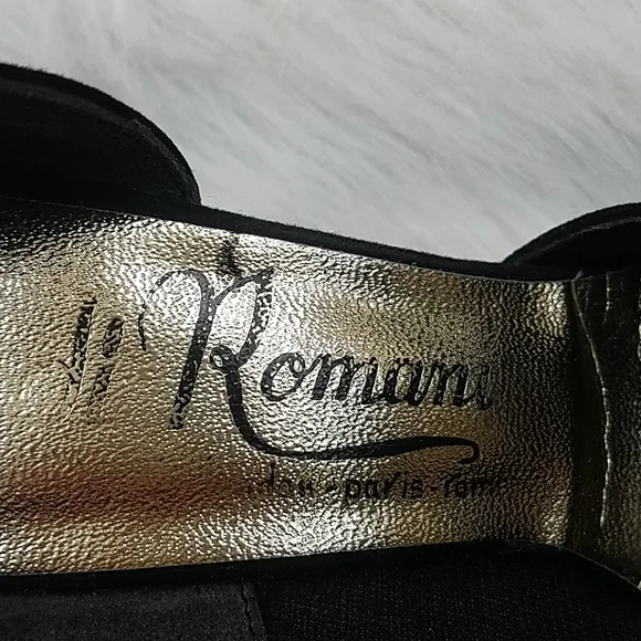 Autumn leaves suede kitten heels - Picture 6 of 8